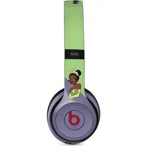 Decal Audio Skin Compatible with Beats Solo 3 Wireless - Officially Licensed Disney Princess Tiana Art Design Decal Audio Skin Compatible with Beats Solo 3 Wireless - Officially Licensed Disney Princess Tiana Art Design