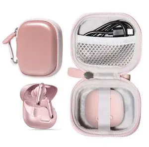 Earbuds Case Compatible with soundcore by Anker Liberty 4 NC Wireless Earbuds (Pink) Earbuds Case Compatible with soundcore by Anker Liberty 4 NC Wireless Earbuds (Pink)