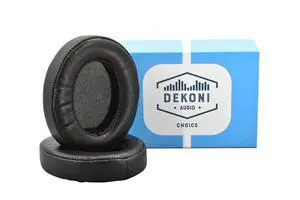 Dekoni Replacement for Audeze Mobius and Penrose Earpads, Gaming Headset Foam Pads, Black, 1 Pair (Choice Leather) Dekoni Replacement for Audeze Mobius and Penrose Earpads, Gaming Headset Foam Pads, Black, 1 Pair (Choice Leather)