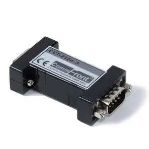 Industrial RS232 Optical Isolator, 3-Wire, 5000V Isolation, Port-Powered, 600W Surge Protection and 15kV Static Protection Industrial RS232 Optical Isolator, 3-Wire, 5000V Isolation, Port-Powered, 600W Surge Protection and 15kV Static Protection