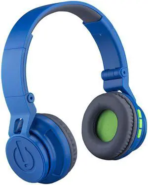 Wireless Bluetooth Kids Headphones with Microphone, Portable Volume Reduced to Protect Hearing Rechargeable Battery, Adjustable Kids Headband for School Home or Travel Blue Wireless Bluetooth Kids Headphones with Microphone, Portable Volume Reduced to Protect Hearing Rechargeable Battery, Adjustable Kids Headband for School Home or Travel Blue