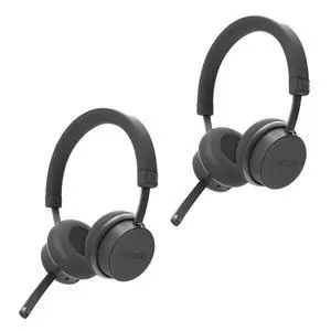 CS340BT QZ Wireless Bluetooth Communication Headset, Noise Cancelling | On-Board Controls, Soft Leatherette Cushions, Environmental Noise Cancellation, 2-Pack Bundle CS340BT QZ Wireless Bluetooth Communication Headset, Noise Cancelling | On-Board Controls, Soft Leatherette Cushions, Environmental Noise Cancellation, 2-Pack Bundle
