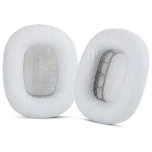 New Replacement Ear Pads Cushion for Apple AirPods Max Headphones Headset 1 Pair (Silver) New Replacement Ear Pads Cushion for Apple AirPods Max Headphones Headset 1 Pair (Silver)