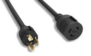 Heavy Duty Locking Power Cord L6-30P/R 10AWG 30A 250V 6FT Heavy Duty Locking Power Cord L6-30P/R 10AWG 30A 250V 6FT