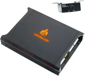 AB1400.4 4 Channel 1400 Watt 2 Ohm A/B Class Car Audio Stereo Speaker Amplifier with Bass Control, Bridgeable, LED Indicator with Bass Knob Included AB1400.4 4 Channel 1400 Watt 2 Ohm A/B Class Car Audio Stereo Speaker Amplifier with Bass Control, Bridgeable, LED Indicator with Bass Knob Included