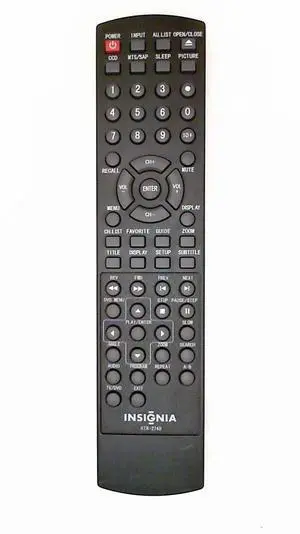 LCD TV/DVD Combo Remote Control TV-5620-68 HTR-274D Supplied with models: NS-LTDVD19 LCD TV/DVD Combo Remote Control TV-5620-68 HTR-274D Supplied with models: NS-LTDVD19