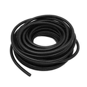 10 Ft. 1/8" Split Wire Loom Conduit Polyethylene Tubing Black Color Sleeve Tube 10 Ft. 1/8" Split Wire Loom Conduit Polyethylene Tubing Black Color Sleeve Tube