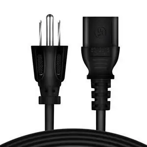 6ft/1.8m UL Listed AC in Power Cord Cable Outlet Plug Lead Compatible with Dell U2412M U2412Mb 860-10161 UltraSharp 24 Widescreen LED LCD Monitor 6ft/1.8m UL Listed AC in Power Cord Cable Outlet Plug Lead Compatible with Dell U2412M U2412Mb 860-10161 UltraSharp 24 Widescreen LED LCD Monitor
