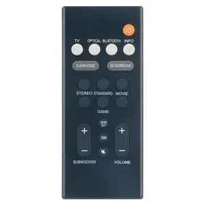 Replacement Remote Control Controller for Yamaha SR-B30A SR-C30A SR-C20A SR-C30A Soundbar TV Speaker Replacement Remote Control Controller for Yamaha SR-B30A SR-C30A SR-C20A SR-C30A Soundbar TV Speaker