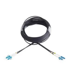 30M LC to LC Fiber Optic Wire Outdoor Single-Mode | 2-Core Extension Cable Patch Cord, Length Options: 3m-300m 30M LC to LC Fiber Optic Wire Outdoor Single-Mode | 2-Core Extension Cable Patch Cord, Length Options: 3m-300m