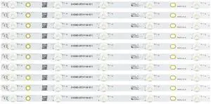 Wei-Ya/Makvision TB4307D LED Backlight Strips (10) MT43W-267C3 26723 (NEW-See Note) Wei-Ya/Makvision TB4307D LED Backlight Strips (10) MT43W-267C3 26723 (NEW-See Note)
