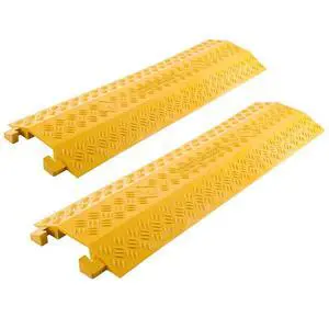 Guardian 2-Pack Bundle of High Traffic Pedestrian Light Equipment Drop-Over Cable Cover Ramps Guardian 2-Pack Bundle of High Traffic Pedestrian Light Equipment Drop-Over Cable Cover Ramps