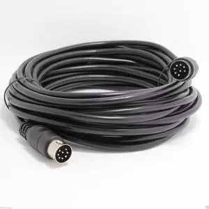 8 PIN Large male DIN Speaker wire cable for Monster Clarity HD Model One 12 FT 8 PIN Large male DIN Speaker wire cable for Monster Clarity HD Model One 12 FT