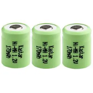 3-Pack Ni-MH Battery 1.2V 170mAh Replacement for Wacom Inkling Pen Battery, Wacom MDP-123 Digital Pen Battery, Wacom ACK-403-03 ACK40303, Wacom Bamboo Ink, 1/3AAA-17NM-GP, 1/4AAA1.2V Battery 3-Pack Ni-MH Battery 1.2V 170mAh Replacement for Wacom Inkling Pen Battery, Wacom MDP-123 Digital Pen Battery, Wacom ACK-403-03 ACK40303, Wacom Bamboo Ink, 1/3AAA-17NM-GP, 1/4AAA1.2V Battery