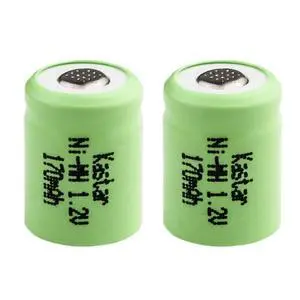 2-Pack Ni-MH Battery 1.2V 170mAh Replacement for Wacom Inkling Pen Battery, Wacom MDP-123 Digital Pen Battery, Wacom ACK-403-03 ACK40303, Wacom Bamboo Ink, 1/3AAA-17NM-GP, 1/4AAA1.2V Battery 2-Pack Ni-MH Battery 1.2V 170mAh Replacement for Wacom Inkling Pen Battery, Wacom MDP-123 Digital Pen Battery, Wacom ACK-403-03 ACK40303, Wacom Bamboo Ink, 1/3AAA-17NM-GP, 1/4AAA1.2V Battery