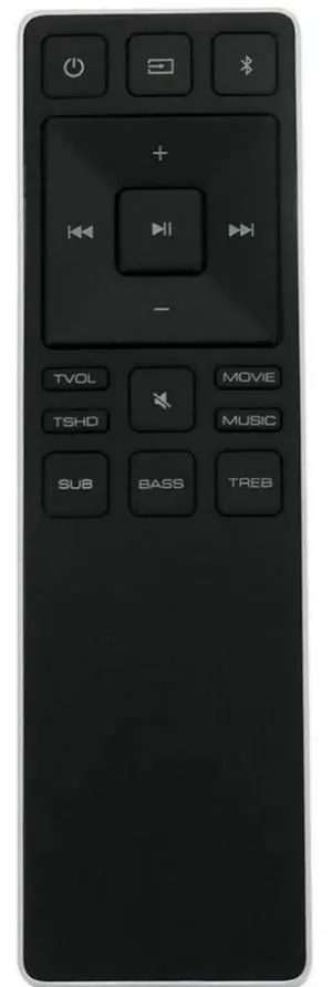 XRS551-D Replacement Remote Control for Vizio Soundbar in Living Rooms or Rooms, Remote Control Size About 5 x 2 x 1 in, Replace Remote Compatible Models SB4051-D5 SB3851-D0 SB3820-C6 SB4451-C0 XRS551-D Replacement Remote Control for Vizio Soundbar in Living Rooms or Rooms, Remote Control Size About 5 x 2 x 1 in, Replace Remote Compatible Models SB4051-D5 SB3851-D0 SB3820-C6 SB4451-C0