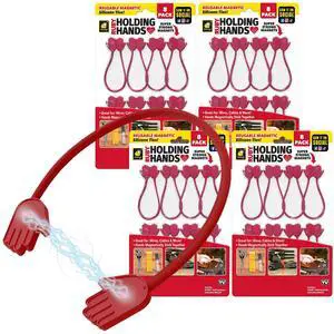 Magnetic Silicone Zip Ties, 4 Pack, 32 Pcs, Reusable Magnetic Silicone Zip Ties, 4 Pack, 32 Pcs, Reusable