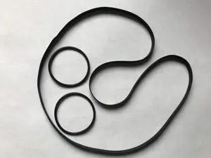New 3 Belt Set for Mitsubishi Turntable LT-5 LT-5V LT-640 X-10 X-12 New 3 Belt Set for Mitsubishi Turntable LT-5 LT-5V LT-640 X-10 X-12
