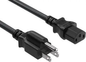 UL 10ft 3-Prong AC Cable for Nanlite Compac 100 100B 68B 200 200B LED Panel | Nanlite Compac Bicolour LED Panel 12-2008 12-2009 12-2007 12-2010 12-2011 LED Panel 125V 10A Replacement Power Cord UL 10ft 3-Prong AC Cable for Nanlite Compac 100 100B 68B 200 200B LED Panel | Nanlite Compac Bicolour LED Panel 12-2008 12-2009 12-2007 12-2010 12-2011 LED Panel 125V 10A Replacement Power Cord