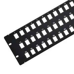 Blank Panel for Keystone Jack, 3U, 48 Port, 5 Pack Blank Panel for Keystone Jack, 3U, 48 Port, 5 Pack