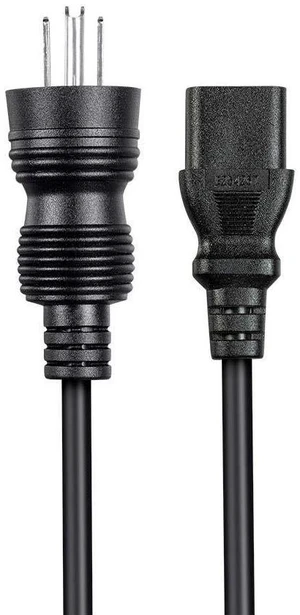 Hospital-Grade Power Cord - 10 Feet - Black | NEMA 5-15P to IEC-320-C13 | 16AWG | 10A Hospital-Grade Power Cord - 10 Feet - Black | NEMA 5-15P to IEC-320-C13 | 16AWG | 10A