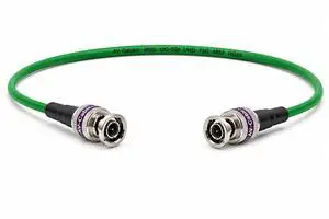 12G-SDI BNC to BNC Cable, 4855R,10ft, Green | Premium Mini RG59, 75 Ohm, Supports SD, HD, 3G, 6G & 12G-SDI 12G-SDI BNC to BNC Cable, 4855R,10ft, Green | Premium Mini RG59, 75 Ohm, Supports SD, HD, 3G, 6G & 12G-SDI
