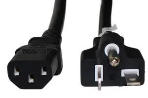 6ft NEMA 6-20P to C13 14/3 SJT Power Cord 14/3 SJT (15A 250V) 6ft NEMA 6-20P to C13 14/3 SJT Power Cord 14/3 SJT (15A 250V)
