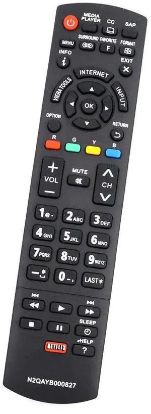 New N2QAYB000827 Replaced Remote Control for Panasonic TC-P50S60 TC-P55S60 TC-P60S60 TV New N2QAYB000827 Replaced Remote Control for Panasonic TC-P50S60 TC-P55S60 TC-P60S60 TV