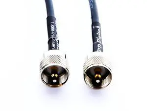 USA Made RG-59 75-Ohm M17/29 Coaxial Scanner Antenna Trucker CB Cable with Uhf PL259 Connectors, 12ft USA Made RG-59 75-Ohm M17/29 Coaxial Scanner Antenna Trucker CB Cable with Uhf PL259 Connectors, 12ft