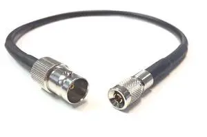 12 Foot Din 1.0/2.3 Male to BNC Female HD-SDI 3G with Mini RG59 (75 Ohm) Extension Cable 12 Foot Din 1.0/2.3 Male to BNC Female HD-SDI 3G with Mini RG59 (75 Ohm) Extension Cable