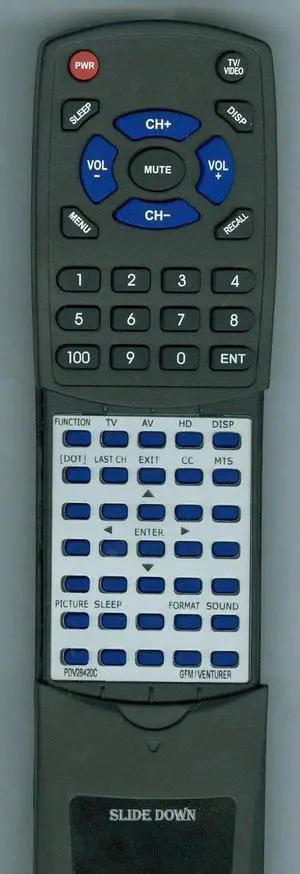 Replacement Remote Control for GFM PDV28420C, PDV28420C Replacement Remote Control for GFM PDV28420C, PDV28420C