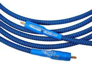 Blue Truth Digital Coax Cable - High-End, High-Performance, Silver/Copper Hybrid, Low-Capacitance, Premium Coaxial Cable (RCA Cable) - 3 Feet Blue Truth Digital Coax Cable - High-End, High-Performance, Silver/Copper Hybrid, Low-Capacitance, Premium Coaxial Cable (RCA Cable) - 3 Feet