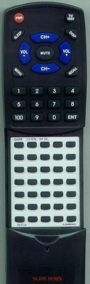 Replacement Remote Control for DURABRAND DWT2704, RSDWT2704, DCT2704R, RSDCT2704R, DWT2704A Replacement Remote Control for DURABRAND DWT2704, RSDWT2704, DCT2704R, RSDCT2704R, DWT2704A