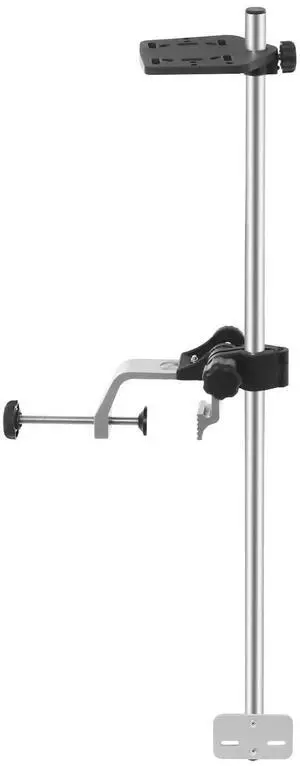 Portable Transducer Pole Mount, Rotatable Fish Finder Mount, Transducer Mount 360° Adjustable Rotating, for Boat Canoe Kayak Portable Transducer Pole Mount, Rotatable Fish Finder Mount, Transducer Mount 360° Adjustable Rotating, for Boat Canoe Kayak