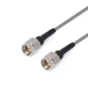 RF Coaxial Cable, SMA Male to SMA Male, 26.5GHz, Low Loss Phase Stable (400 mm) RF Coaxial Cable, SMA Male to SMA Male, 26.5GHz, Low Loss Phase Stable (400 mm)