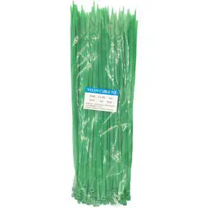 Industrial Multi-Purpose Cable Ties (100 Piece) Self Locking Nylon Zip Ties (12", green) Industrial Multi-Purpose Cable Ties (100 Piece) Self Locking Nylon Zip Ties (12", green)