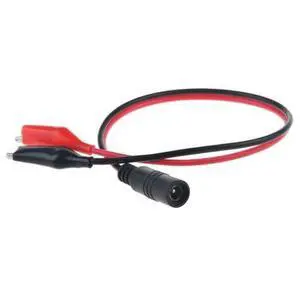 5.5x2.5mm DC Male Plug to Dual Alligator Clip Power Charger Connector Cable 5.5x2.5mm DC Male Plug to Dual Alligator Clip Power Charger Connector Cable