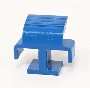 LC Clips for LC Singlemode Duplex Connector Clips 10 Pack Blue for Fiber Optic Cable LC Clips for LC Singlemode Duplex Connector Clips 10 Pack Blue for Fiber Optic Cable