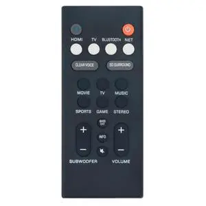 YAS-209 Replacement Remote Control for Yamaha Soundbar in Living Rooms or Rooms, No Programming or Pairing Needed, Replace Remote Compatible Models YAS-209 YAS-109 YAS-CU209 NS-WSW44 YAS209 YAS109 YAS-209 Replacement Remote Control for Yamaha Soundbar in Living Rooms or Rooms, No Programming or Pairing Needed, Replace Remote Compatible Models YAS-209 YAS-109 YAS-CU209 NS-WSW44 YAS209 YAS109