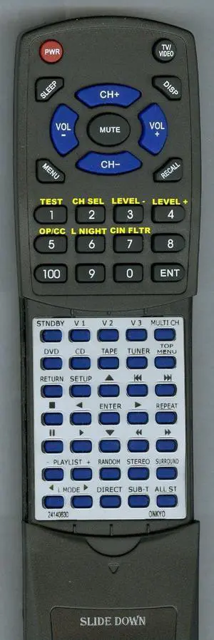 Replacement Remote Control for Integra RC630M, 24140630, DTR46 Replacement Remote Control for Integra RC630M, 24140630, DTR46