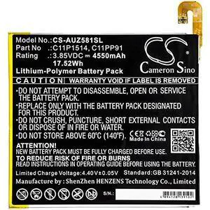 Li-Polymer Replacement Battery for P008 ZT581KL ZenPad 3 8.0 Z581KL ZenPad Z8 XLTE Zenpad Z8 PN C11PP91 M619 C11P1514 0B200-01970000 4550mAh Li-Polymer Replacement Battery for P008 ZT581KL ZenPad 3 8.0 Z581KL ZenPad Z8 XLTE Zenpad Z8 PN C11PP91 M619 C11P1514 0B200-01970000 4550mAh