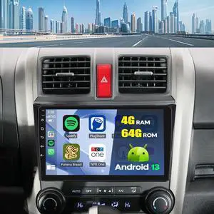 Car Stereo MP5 Player for Honda CRV 2007-2011 | with Wireless CarPlay/Android Auto with WiFi GPS Navigation, 9in Touch Screen Car Radio with Bluetooth Backup Camera FM Car Stereo MP5 Player for Honda CRV 2007-2011 | with Wireless CarPlay/Android Auto with WiFi GPS Navigation, 9in Touch Screen Car Radio with Bluetooth Backup Camera FM