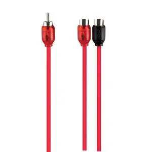 RCA v6 Series 2-Channel Audio Cable - 1M-2F RCA v6 Series 2-Channel Audio Cable - 1M-2F