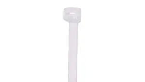 Stronghold Cable Tie, 11.81L (300mm), Standard, Nylon, Natural, Package 1000 Stronghold Cable Tie, 11.81L (300mm), Standard, Nylon, Natural, Package 1000