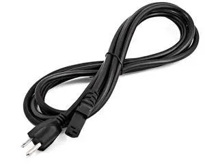 Universal 18AWG Power Cord (UL Approved), 10-Feet Universal 18AWG Power Cord (UL Approved), 10-Feet
