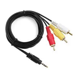 RCA A/V Audio Video Cable Cord for PANASONIC VJAW0032/VJAW0026/VJAW0039/LSJA0368 RCA A/V Audio Video Cable Cord for PANASONIC VJAW0032/VJAW0026/VJAW0039/LSJA0368