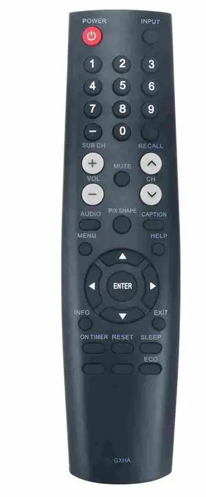 GXHA TV Remote Control for Sanyo TV in Living Rooms or Rooms | No programming or pairing needed, Replacement Remote Compatible Models FVD5833 DP50843 DP55D33 DP58D33 DP-50843 GXHA TV Remote Control for Sanyo TV in Living Rooms or Rooms | No programming or pairing needed, Replacement Remote Compatible Models FVD5833 DP50843 DP55D33 DP58D33 DP-50843
