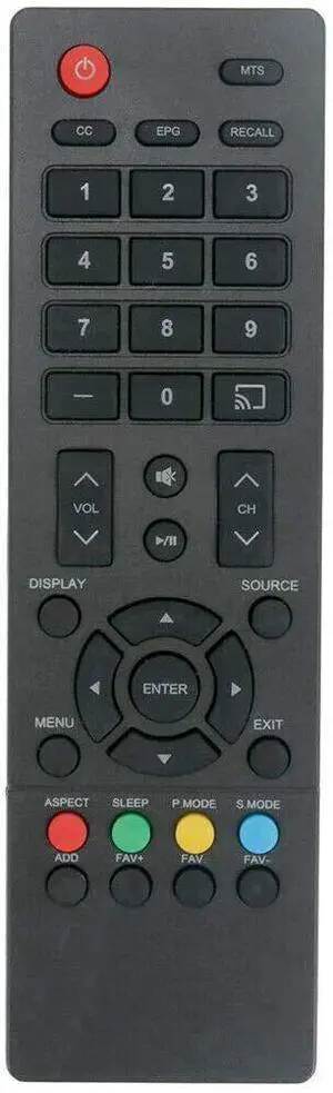 New Remote Control fit for Polaroid TV 49GSR4100KL New Remote Control fit for Polaroid TV 49GSR4100KL