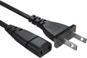 Factory Part - AC Power Cord - 5 ft Cable - Compatible with TCL Models: 75R617,75R617CA, 75S434, 85S435, 85R745 and 75S535 Factory Part - AC Power Cord - 5 ft Cable - Compatible with TCL Models: 75R617,75R617CA, 75S434, 85S435, 85R745 and 75S535