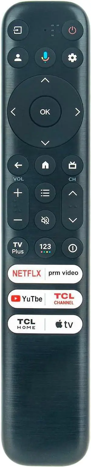 RC813 RC813-FMB1 RC813FMB1 RC813 FMB1 RC902 Voice Replacement Remote Control Compatible with TCL Mini 8K Smart TV 65R646 55R646 75S546 65S546 55S546 RC813 RC813-FMB1 RC813FMB1 RC813 FMB1 RC902 Voice Replacement Remote Control Compatible with TCL Mini 8K Smart TV 65R646 55R646 75S546 65S546 55S546